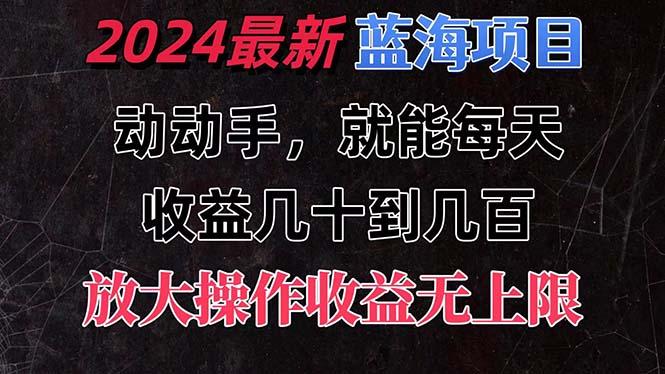 有手就行的2024全新蓝海项目，每天1小时收益几十到几百，可放大操作收…-云创网