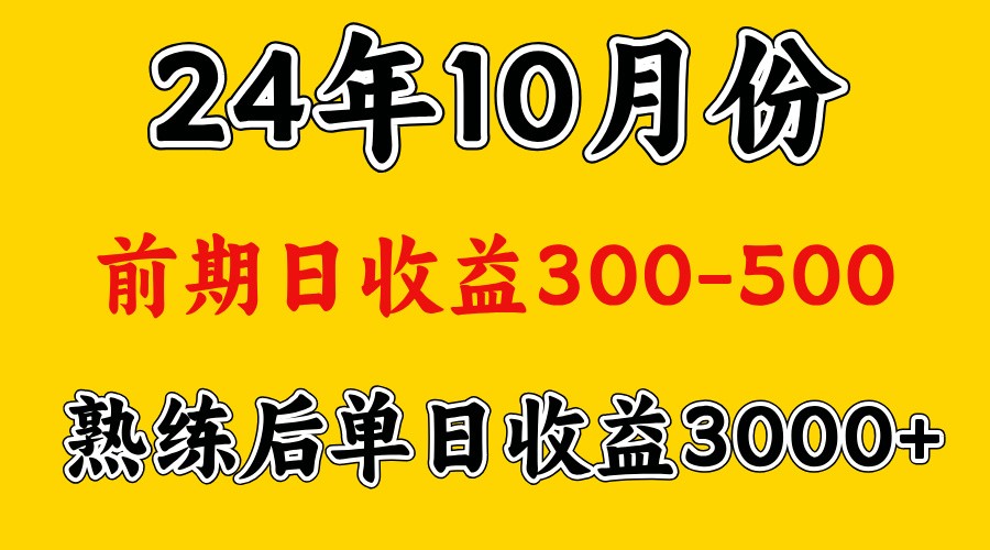 高手是怎么赚钱的.前期日收益500+熟练后日收益3000左右-云创网
