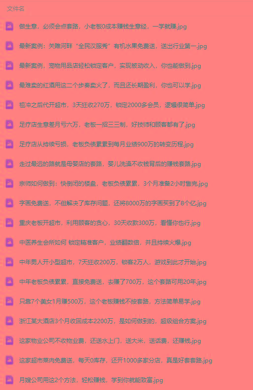 图片[3]-(9607期)真实有效391套商业模式，年入几十到几百万案例解析(电子书+视频+图文)-云创网