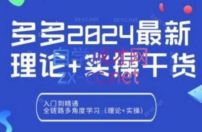 拼多多2024最新规则理论结合实际的干货-云创网