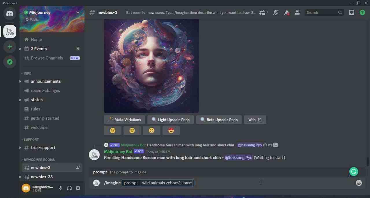 Midjourney AI人工智能艺术图片从入门到高级创作教程-33节课-中英字幕-云创网
