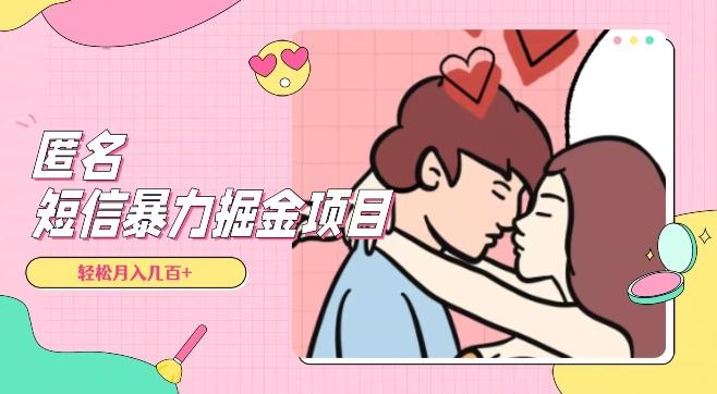 全网首发,揭秘超冷门匿名短信项目,通过信息差日入几百+【揭秘】-云创网